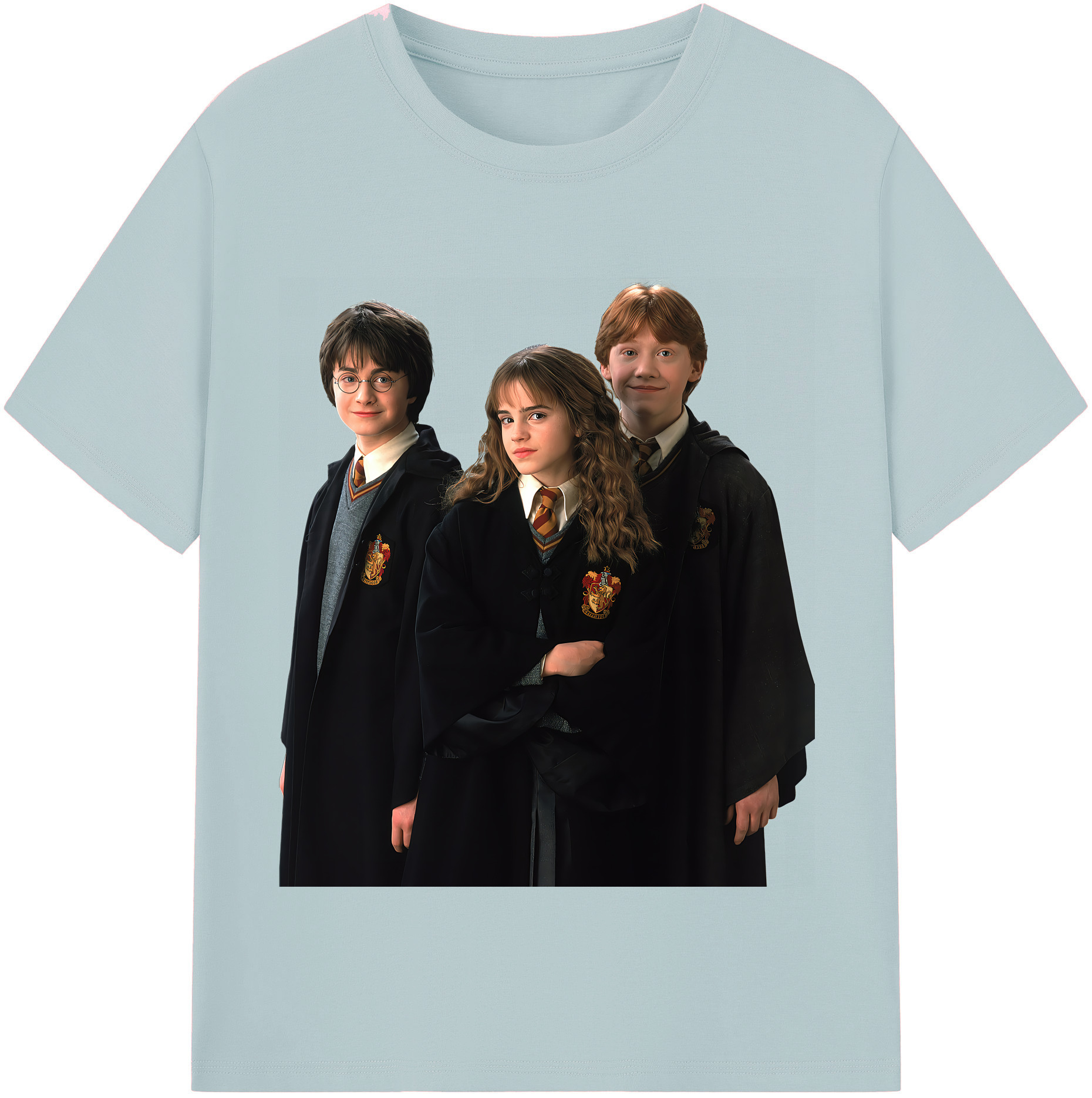 （画像用） Harry Potter ハリー・ポッターシリーズ 綿100％半袖Tシャツ（フロントプリント）